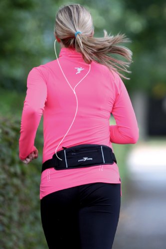 Algopix Similar Product 18 - Black Running Ipod Mp3 Player Belt