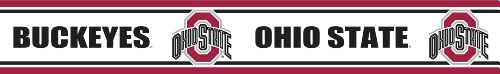 Algopix Similar Product 9 - NCAA Ohio State SelfStick Wall Border