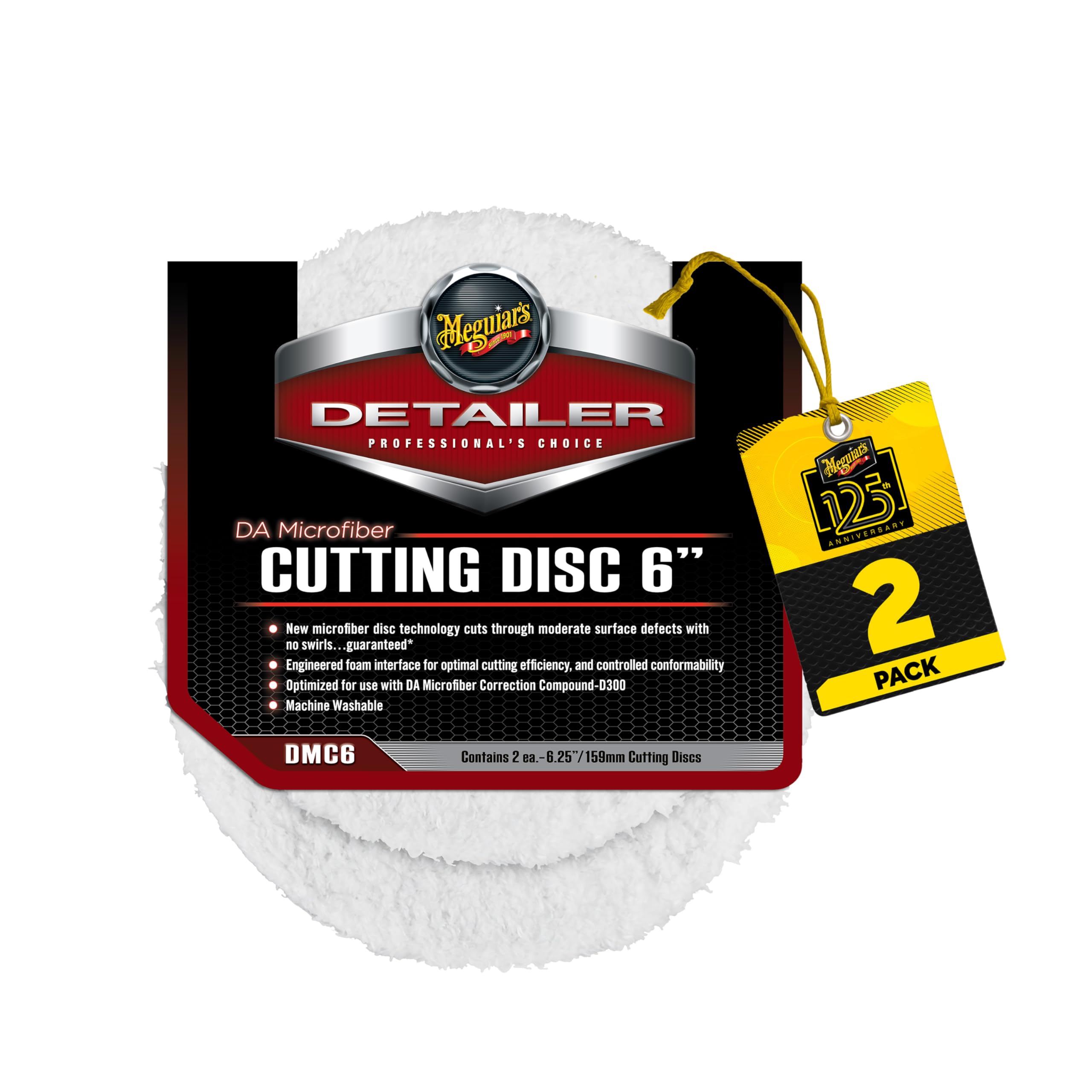 Algopix Similar Product 7 - Meguiars DA 6 Microfiber Cutting