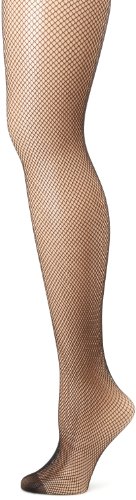 Algopix Similar Product 10 - HUE Women's Fishnet Hosiery, Black,1