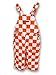 Algopix Similar Product 6 - Game Bibs Infant Checkered OrangeWhite