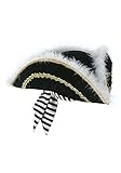 Algopix Similar Product 12 - Kids Captain Meyer Pirate Hat - ST Black
