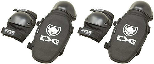 Algopix Similar Product 19 - TSG Junior Bike Protective Pads Black