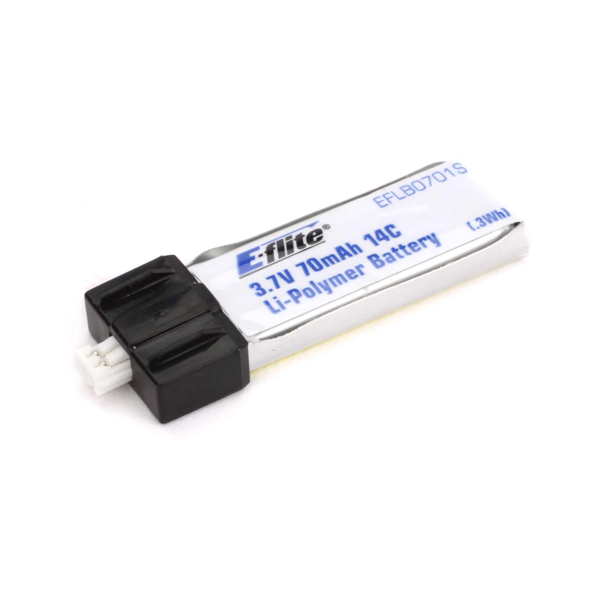 Algopix Similar Product 6 - Eflite 70mAh 1S 37V 14C LiPo Battery