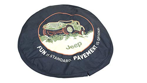 Algopix Similar Product 14 - Jeep Wrangler Black Denim Tire Cover