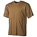 Algopix Similar Product 12 - US T-Shirt, halbarm, coyote, 170g/m² M