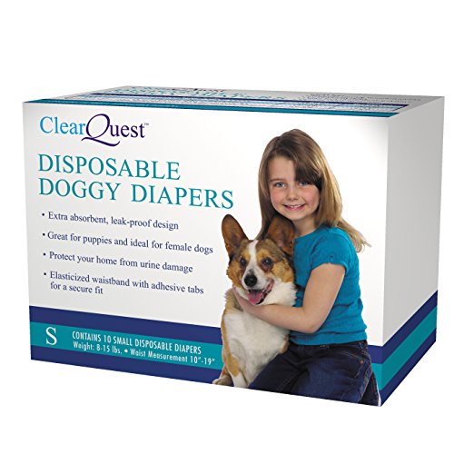 Algopix Similar Product 11 - ClearQuest Disposable Doggy Diapers