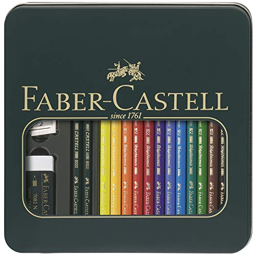 Algopix Similar Product 16 - FaberCastel 16 Piece Polychromous
