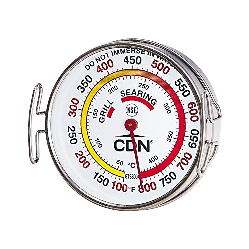 Algopix Similar Product 11 - CDN Grill Surface Thermometer, Silver