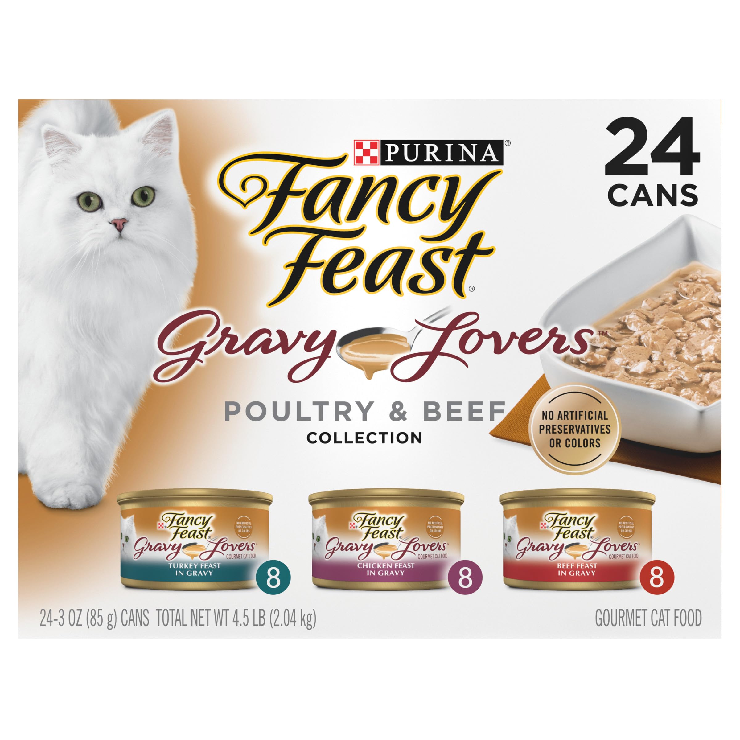 Algopix Similar Product 11 - Purina Fancy Feast Gravy Lovers Poultry