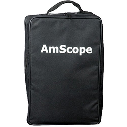 Algopix Similar Product 7 - AmScope CBB490 Vinyl Carrying Bag for