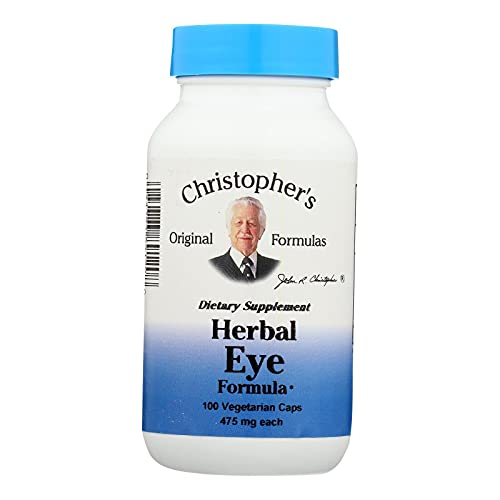 Algopix Similar Product 18 - Herbal Eye Dr. Christopher 100 VCaps