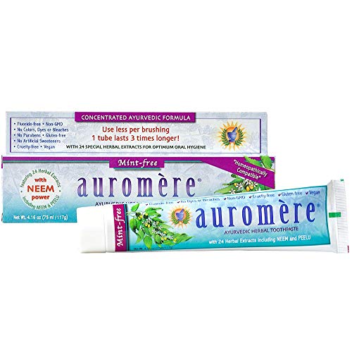 Algopix Similar Product 9 - Auromere Ayurvedic Herbal Toothpaste