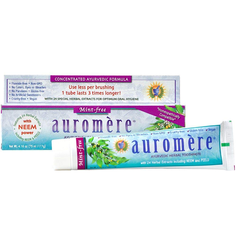 Algopix Similar Product 15 - Auromere Ayurvedic Herbal Toothpaste