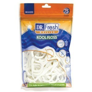 Algopix Similar Product 11 - KOOLFLOSS DENTAL FLOSS 75PK by KOOLFLOSS