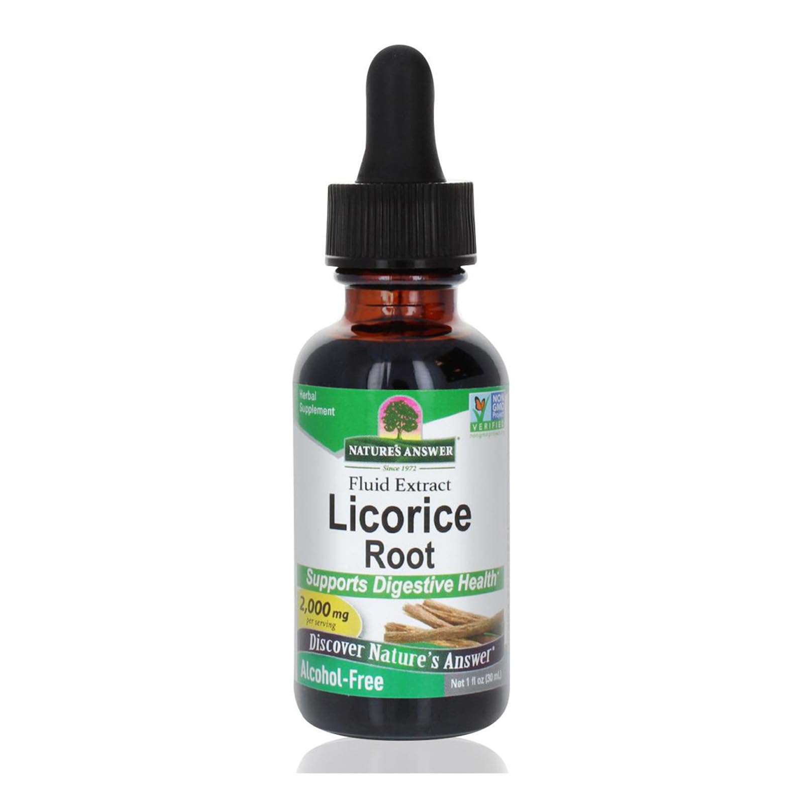 Algopix Similar Product 6 - Natures Answer Licorice Root  Herbal