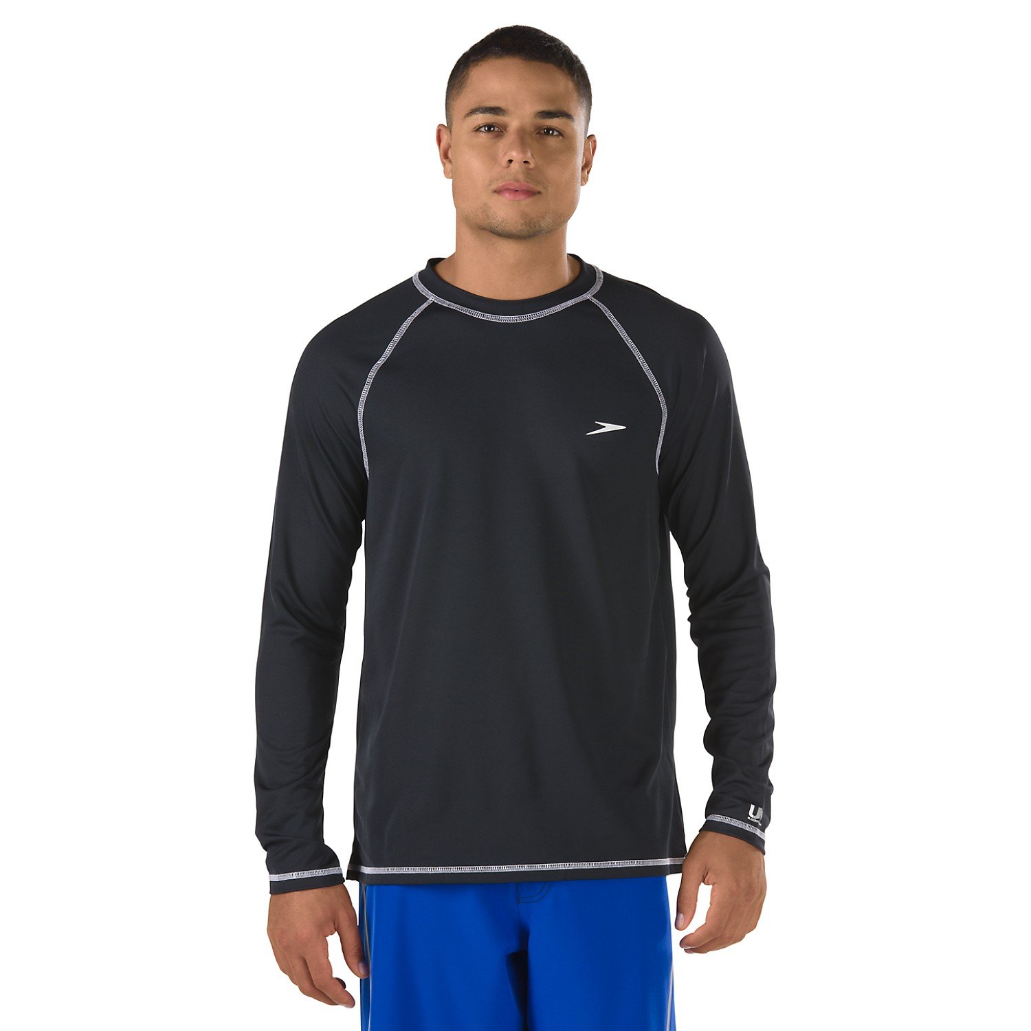 Algopix Similar Product 7 - Speedo Mens Uv Swim Shirt Long Sleeve