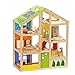 Algopix Similar Product 6 - All Seasons Kids Wooden Dollhouse by