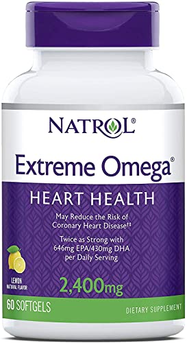 Algopix Similar Product 5 - Natrol Omega Fish Oil Extreme 60 Sgel