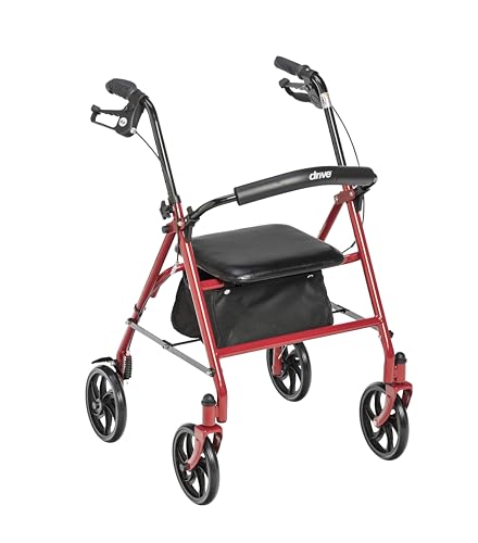 Algopix Similar Product 1 - Drive Medical 10257RD1 4 Wheel