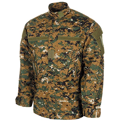 Algopix Similar Product 5 - MFH Mens ACU Field Jacket Ripstop