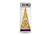 Algopix Similar Product 9 - Rico Industries NBA Los Angeles Lakers