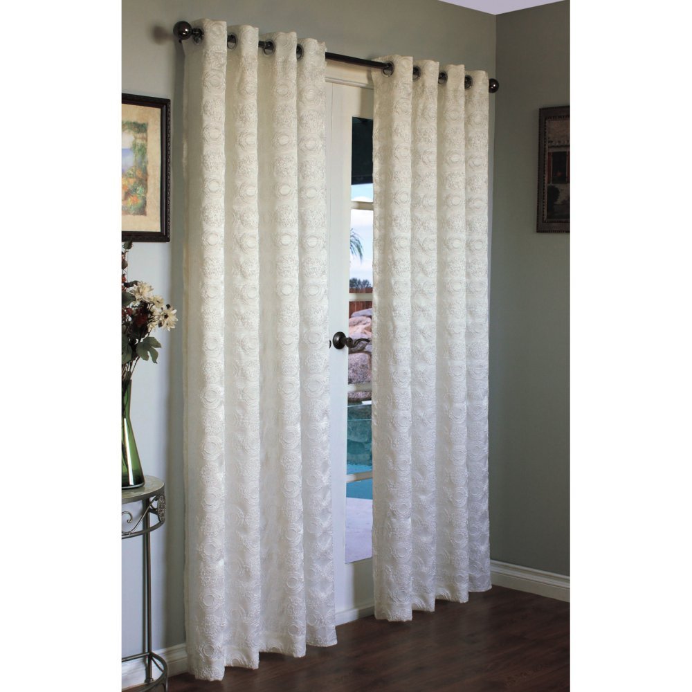 Algopix Similar Product 2 - Habitat Mayan Window Panels, White