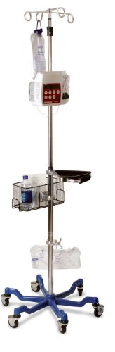 Algopix Similar Product 4 - Medline MDS80600 Six Leg Heavy Duty IV