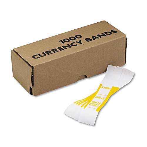 Algopix Similar Product 5 - SelfAdhesive Currency Straps Yellow