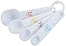 Algopix Similar Product 6 - Measuring Spoons Wht 4pc
