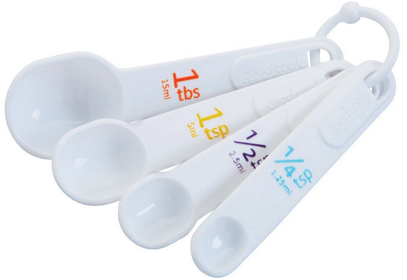 Algopix Similar Product 16 - Measuring Spoons Wht 4pc