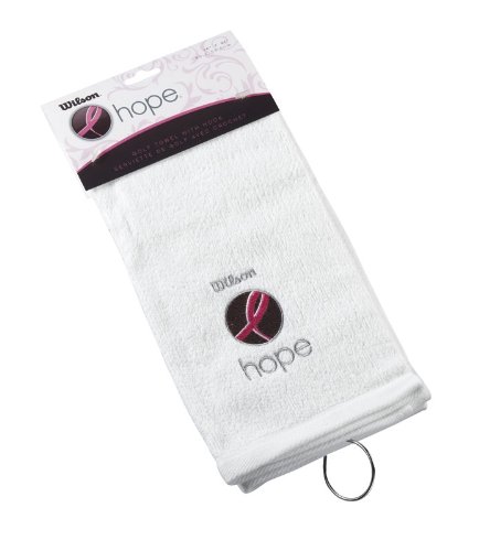Algopix Similar Product 12 - Wilson Hope Golf Towel, 16 x 21-Inch