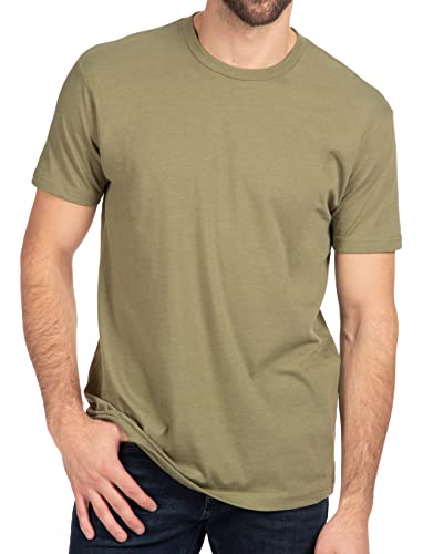 Algopix Similar Product 17 - Next Level Mens Premium Fitted CVC Crew