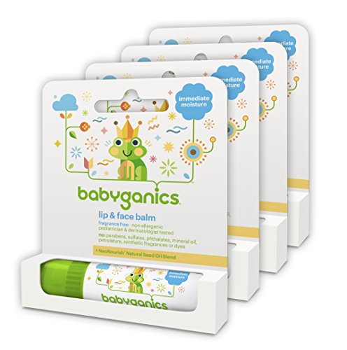 Algopix Similar Product 12 - Babyganics Lip  Face Balm Pack of 4
