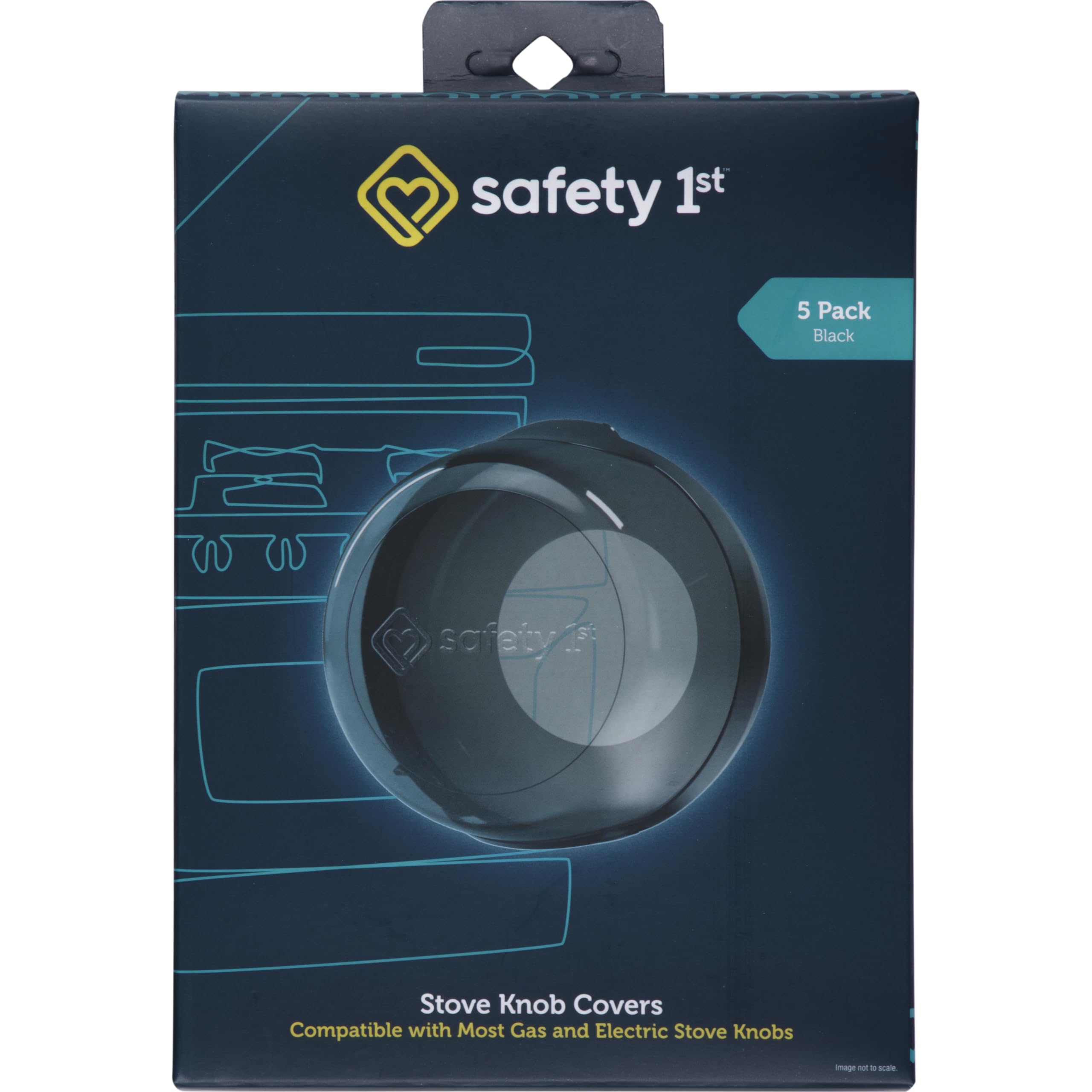 Algopix Similar Product 3 - Safety 1st Stove Knob Covers, 5 Count