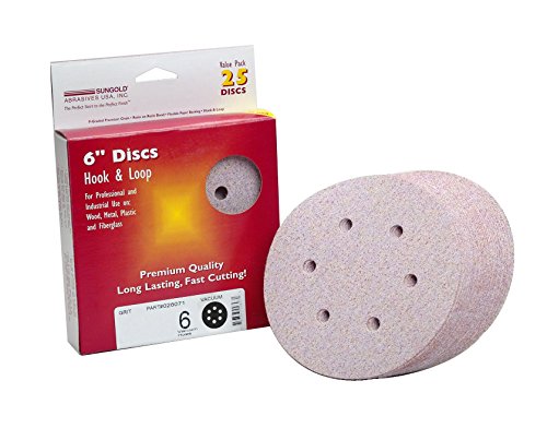 Algopix Similar Product 8 - Sungold Abrasives 028170 6 By 6 Hole