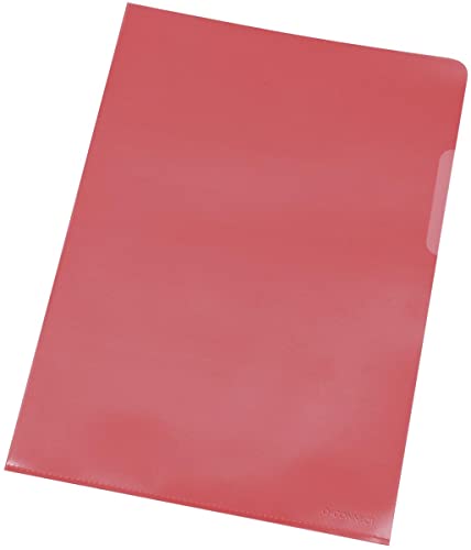 Algopix Similar Product 1 - Connect Plastic l-Folder A4 Red Red