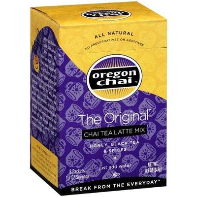 Algopix Similar Product 1 - OREGON CHAI MIX CHAI THE ORGNL 8 PC