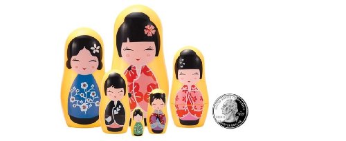 Algopix Similar Product 10 - Matryoshka Madness MicroKokeshi