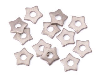 Algopix Similar Product 10 - Nickel Silver Star Rivet Accent