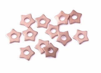 Algopix Similar Product 12 - Copper Star Rivet Accent