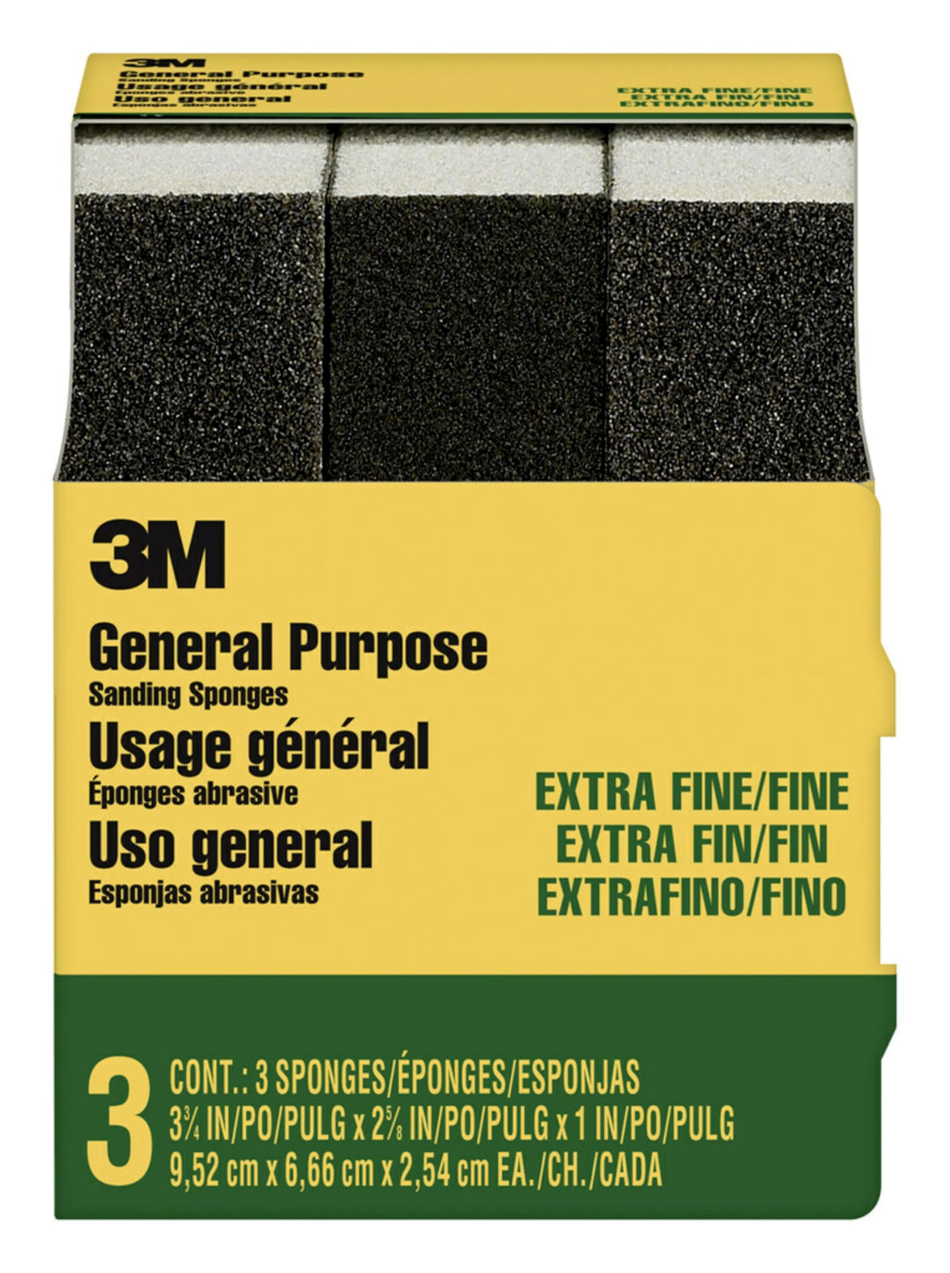 Algopix Similar Product 20 - 3M Sanding Sponge 334in x 258in