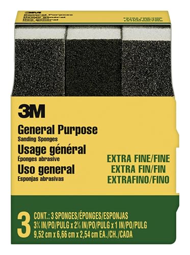 Algopix Similar Product 4 - 3M Sanding Sponge 334in x 258in