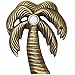 Algopix Similar Product 16 - Waterwood Solid Brass Palm Tree