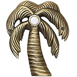 Algopix Similar Product 16 - Waterwood Solid Brass Palm Tree