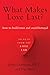 Algopix Similar Product 20 - What Makes Love Last How to Build