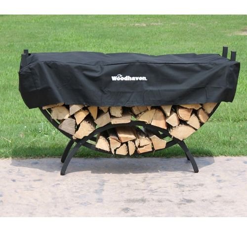 Algopix Similar Product 7 - Steel Crescent Log Rack Size 36 H x