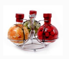 Algopix Similar Product 20 - 6 Vinegar Bottle Set Infused with