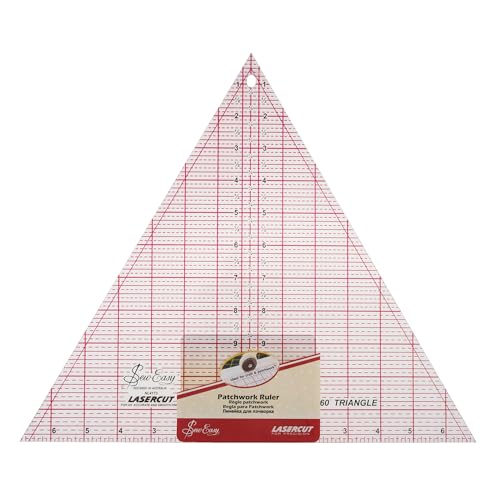 Algopix Similar Product 11 - Quilting Ruler 60 Degree Triangle 12 X
