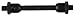 Algopix Similar Product 14 - M10 x 145mm Grey Cyclo Rear Q/r Axle